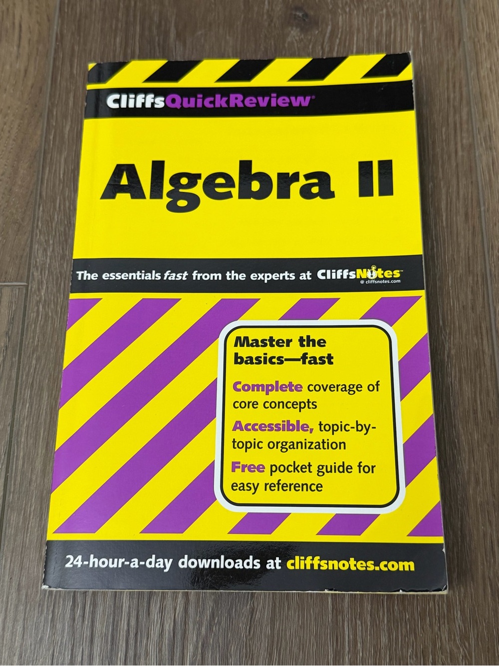CliffsQuickReview Algebra I & Algebra II Study Guide - Picture 3 of 4